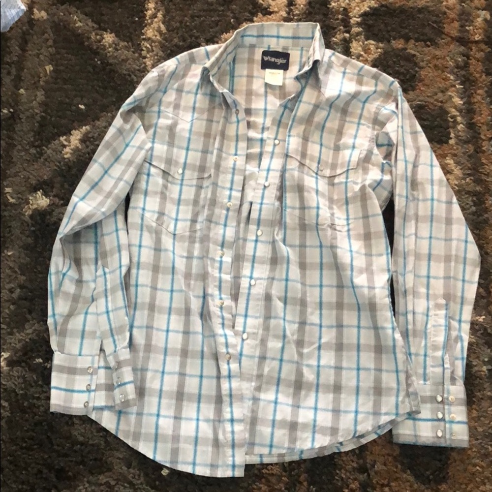 Men’s Wrangler Pearl Snap long sleeve